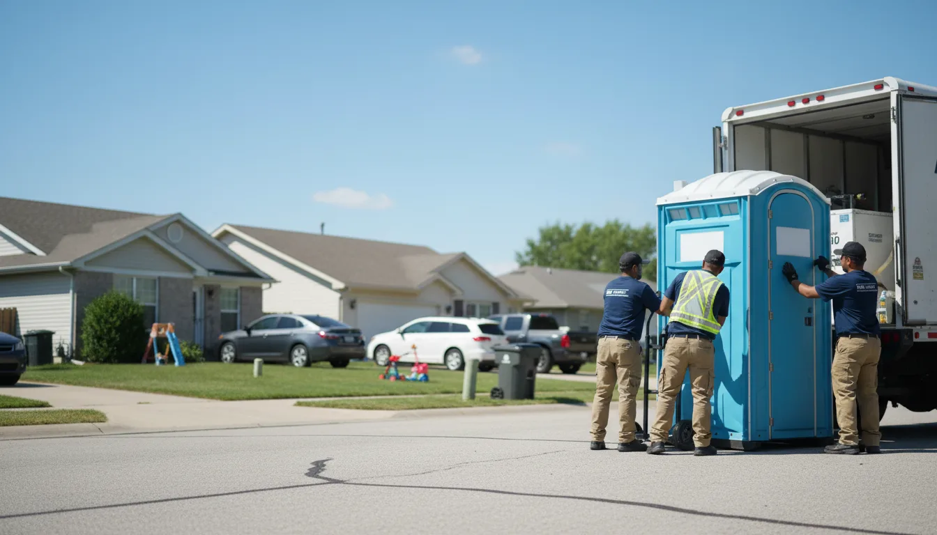 Standard Porta Potty Rentals in Knoxville, IL near me